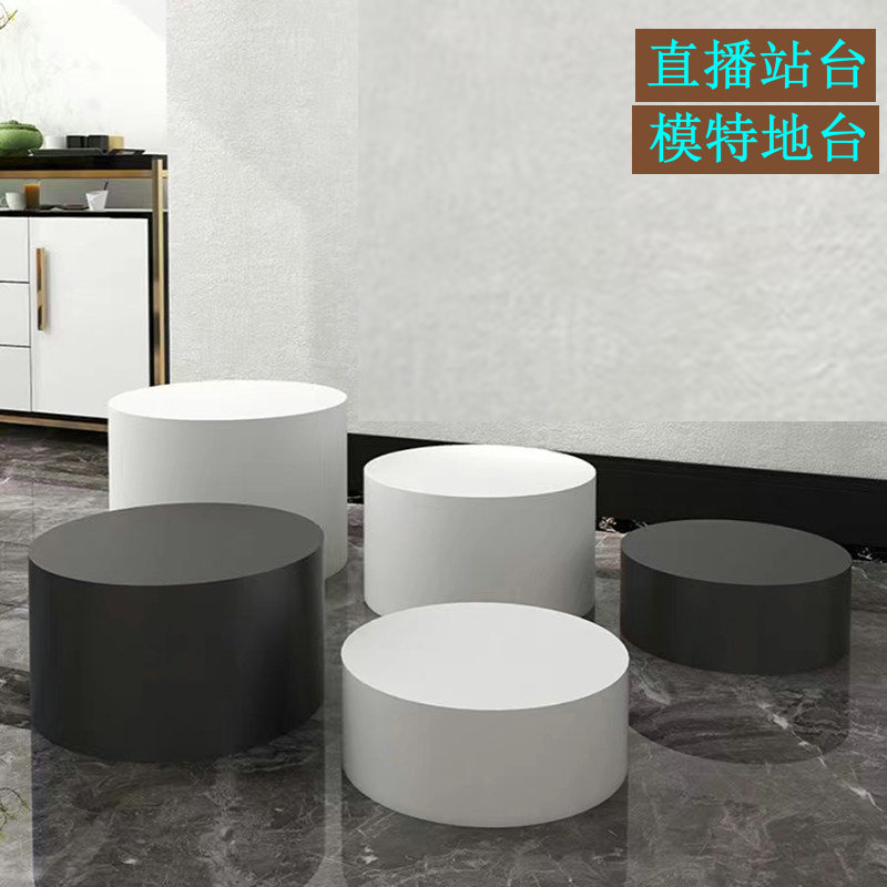 适用于空调加高底座摆件展示地台服装橱窗台网红直播模特婚纱站台