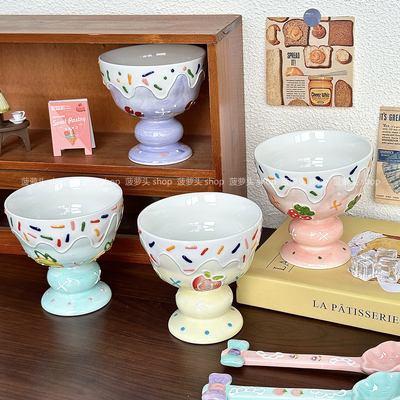 创意可爱釉下彩马克杯