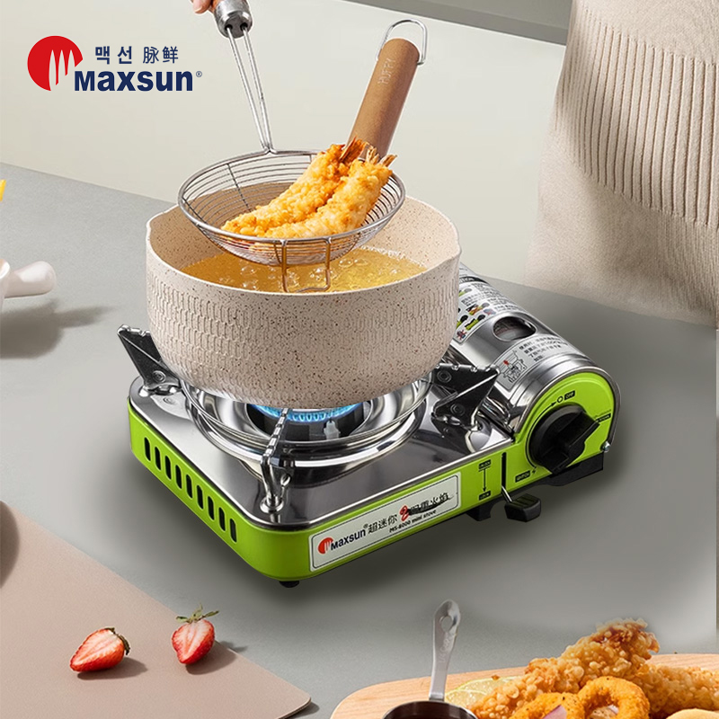 脉鲜卡式炉户外正品MS8000便携野营红外露营防风丁烷卡磁炉瓦斯炉