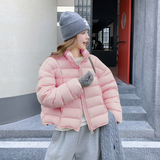 新款现货2色！排骨羽绒服90绒207-1808P275控398，女装羽绒服，卡莱