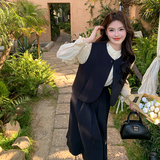 【现货春款】春装新款马甲半裙套装2件套207-030P145控228，女装套装/套裙，卡莱