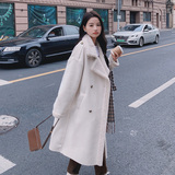 现货羊羔毛皮毛一体中长款机车服外套207-J8862P195控278，女装棉衣/棉服，卡莱
