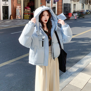 新款 现货 2色！短款羽绒服白鸭绒207-1852P295控418图片