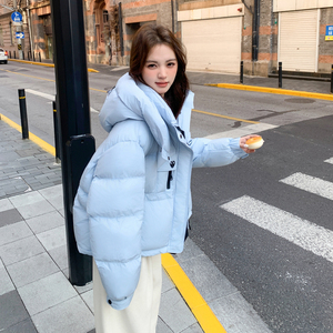 新款  现货 2色！短款羽绒服白鸭绒207-1852P295控418图片