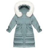 现货中长款棉衣抽绳系带棉服外套207-J0962P185控268，女装棉衣/棉服，卡莱