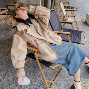 档口可拿 高品质高转化羊羔毛机车服207-J8858P185控268图片