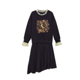 【春款现货】数据好高转化假2件卫衣裙连衣裙207-J832P125K198，女装卫衣/绒衫，卡莱