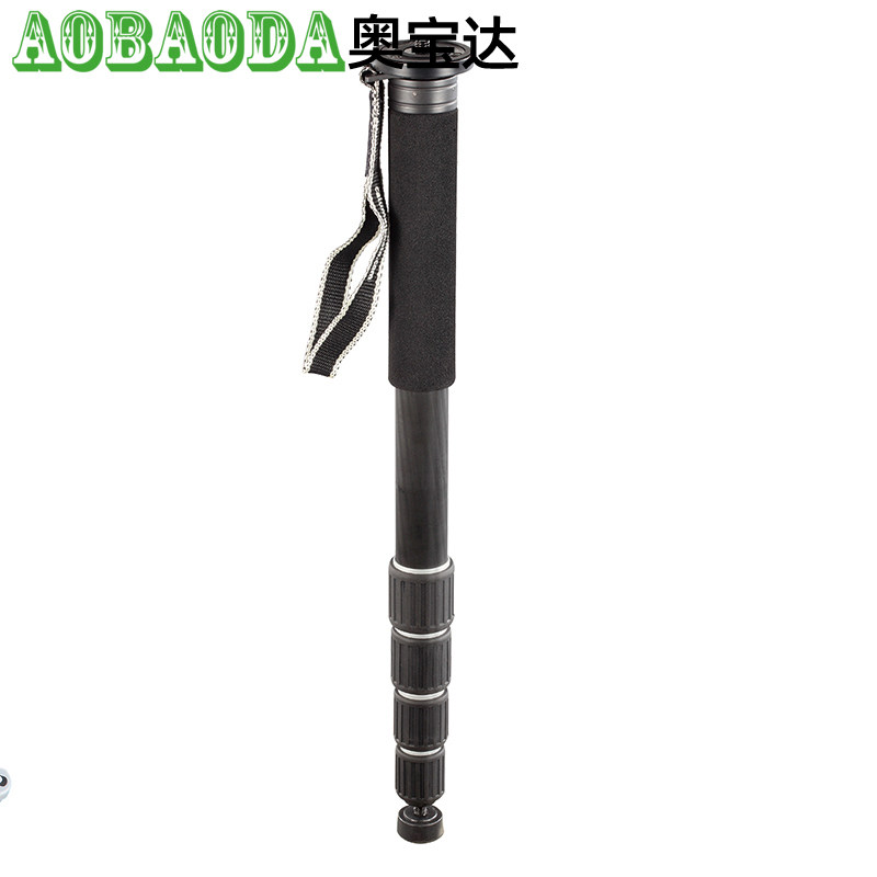 奥宝达CK-8106 碳纤维独脚架 单反相机便携独角架 自立式三脚架