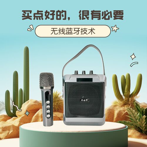 邦老师大功率小型户外手提音响