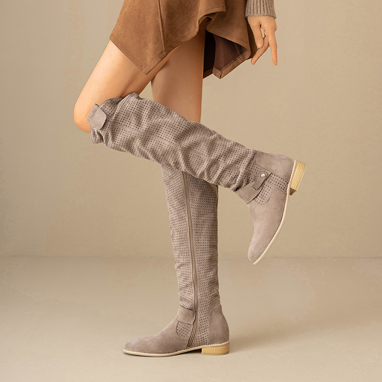 44特大码女靴子454647高筒靴48