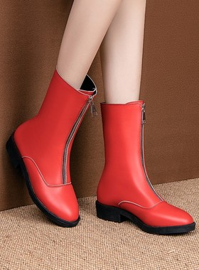 41到52特大码女鞋43红色44中跟45中筒靴46靴子47 48 49 50 51Q28W