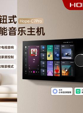 向往背景音乐主机控制器系统套装吸顶音响功放套装已接入米家APP