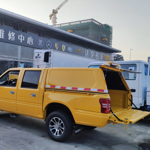 江西庆铃五十铃DMAX皮卡车带推拉窗后箱平顶盖尾箱盖平顶货箱盖