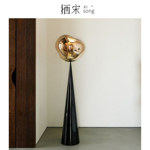 Tom Dixon熔岩落地灯设计师款客厅卧室书房法式沙发立地氛围灯具