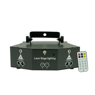 遥控ktv七彩闪光灯9眼图案激光镭射led频闪灯舞台灯蹦迪酒吧灯光