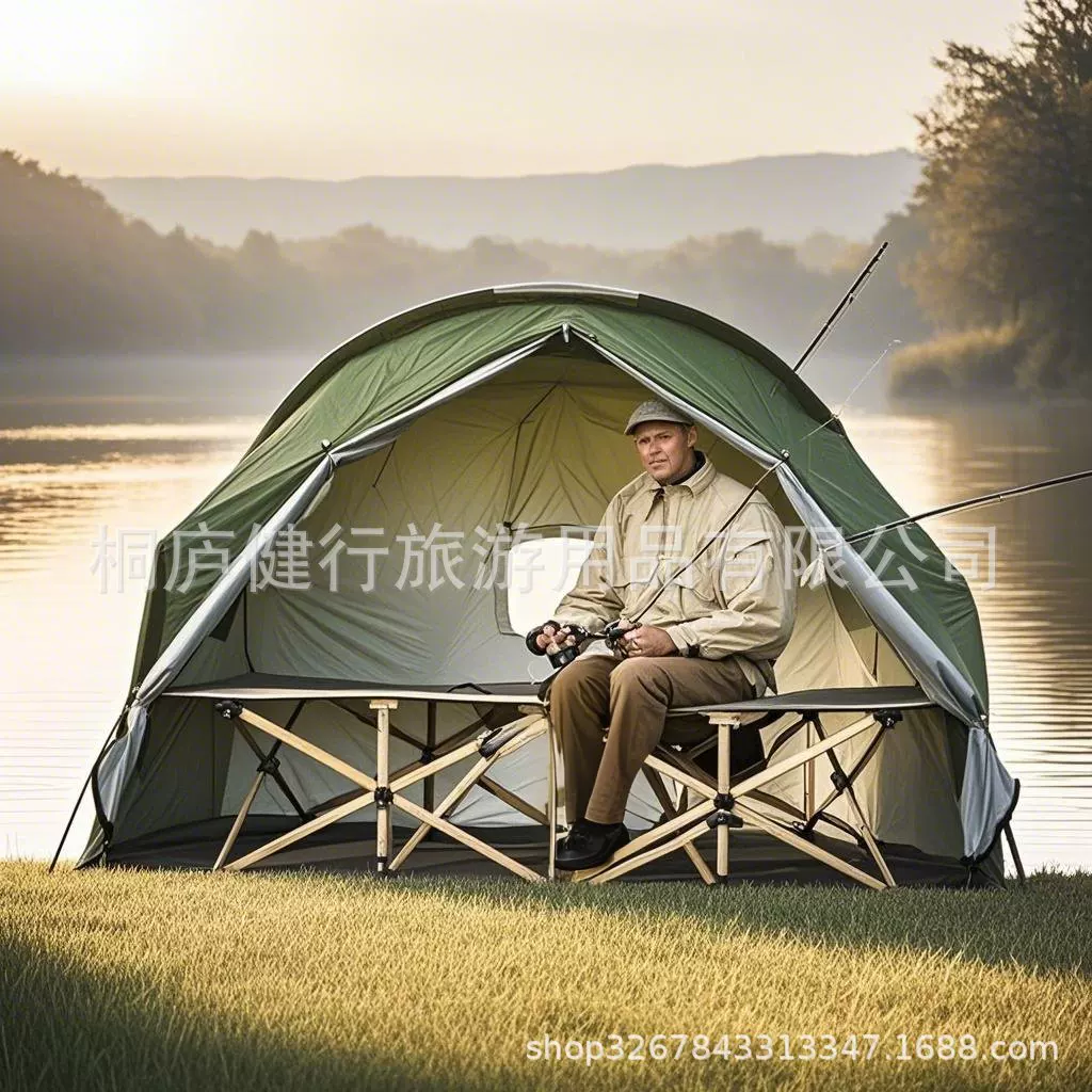 二合一离地帐篷,行军床帐篷,单兵帐篷独立办公室午睡帐篷不含床