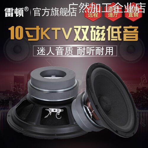 新品可开票对公雷顿BM10寸低音喇功率K歌唱歌音箱双磁中低音全频
