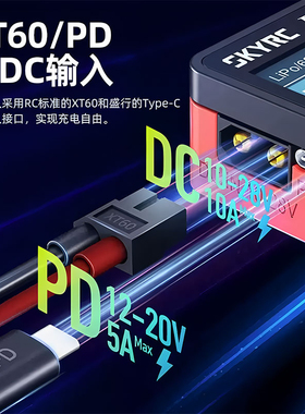 SKYRC B6neo DC200W航模锂电池 FPV穿越机车模10A智能平衡充电器