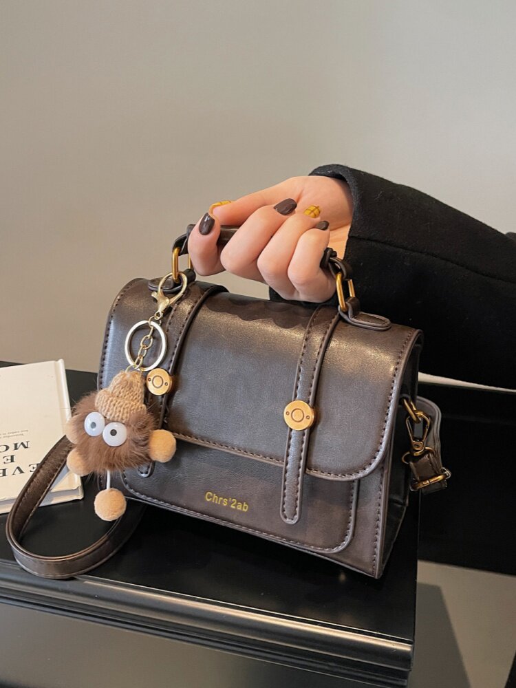 Borsa a tracolla quadrata piccola, versatile, alla moda, super popolare, stile retrò di alta gamma per donna, nuova collezione primavera 2025. Borsa a mano piccola e quadrata, versatile, alla moda e super popolare._voghion.com