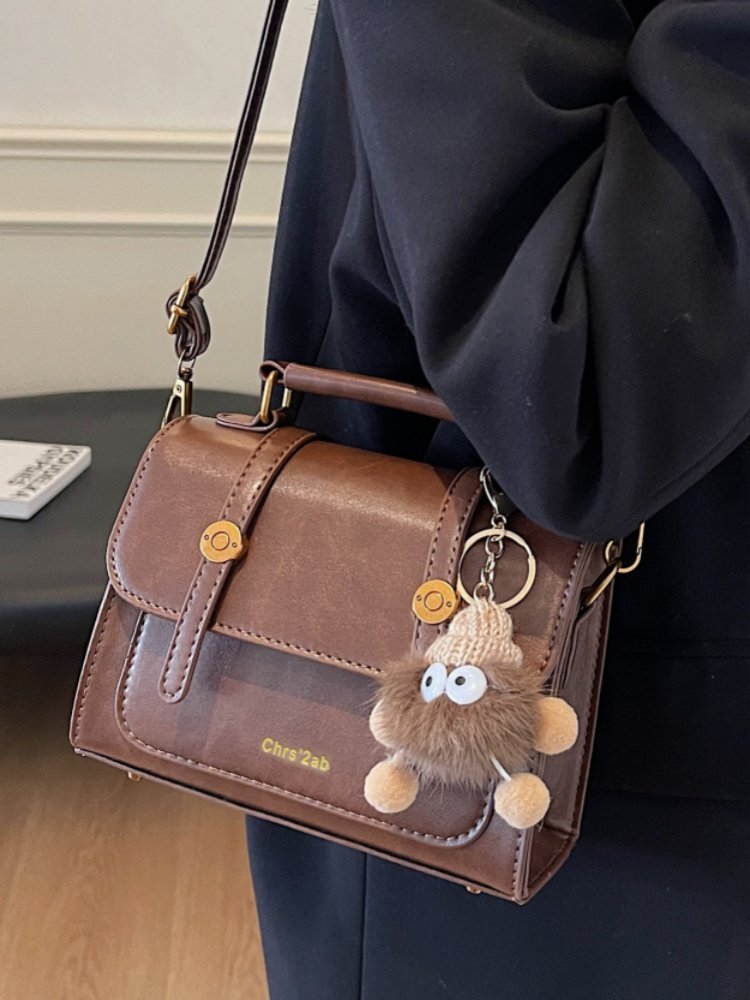 Borsa a tracolla quadrata piccola, versatile, alla moda, super popolare, stile retrò di alta gamma per donna, nuova collezione primavera 2025. Borsa a mano piccola e quadrata, versatile, alla moda e super popolare._voghion.com