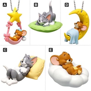 猫和老鼠汤姆猫杰瑞鼠手办玩具公仔模型车载摆件蛋糕烘焙生日礼物