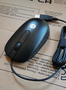 原装正品HP惠普SM2022 USB有线鼠标MOFYUO MSU1465通用办公鼠标