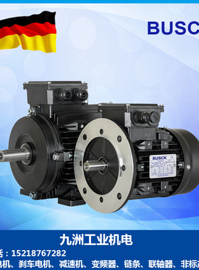 现货供应德国Busck电机MS80B4 0.75KW 三相异步刹车马达B3 B14 B5