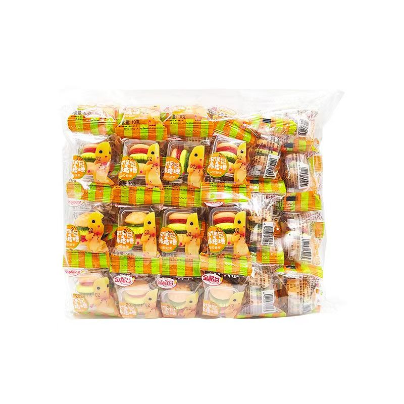 J金稻谷汉堡型软糖汉堡味