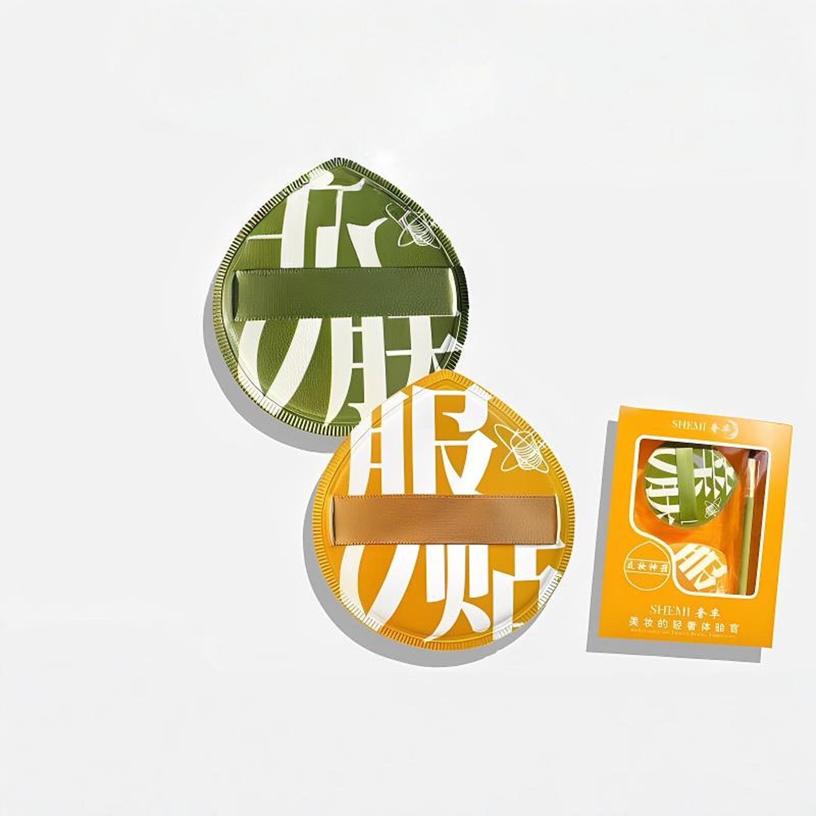 巧克力100分气垫粉扑不吃粉q面扑/粉扑