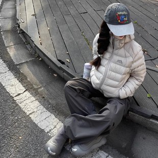 情侣款 冬季 轻薄保暖小个子棉衣外套 排骨羽绒棉服女短款 2025新款