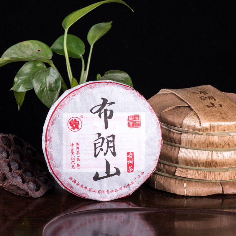 2017年南峤布朗山古树熟茶