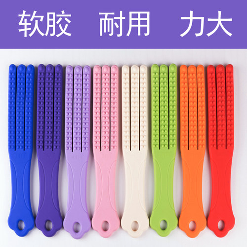 【正福予康】软硅胶拍痧板经络拍