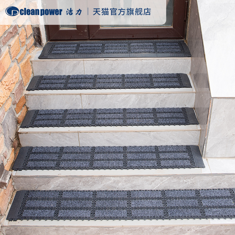别墅门口台阶防滑地垫室外大理石瓷砖踏步防水脚垫地毯户外楼梯