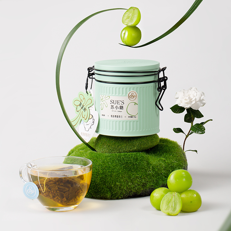 【胡可直播间】苏小糖花茶礼盒茉莉乌龙茶冷泡茶白桃水果茶茶包