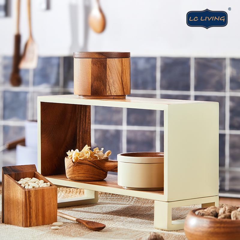 lcliving实木调料置物架