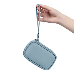 BUBM 移动硬盘保护套适用WD西部数据2.5寸便携硬盘收纳包2T闪迪E81三星T7 870硬盘包西数SSD硬盘盒防摔袋子