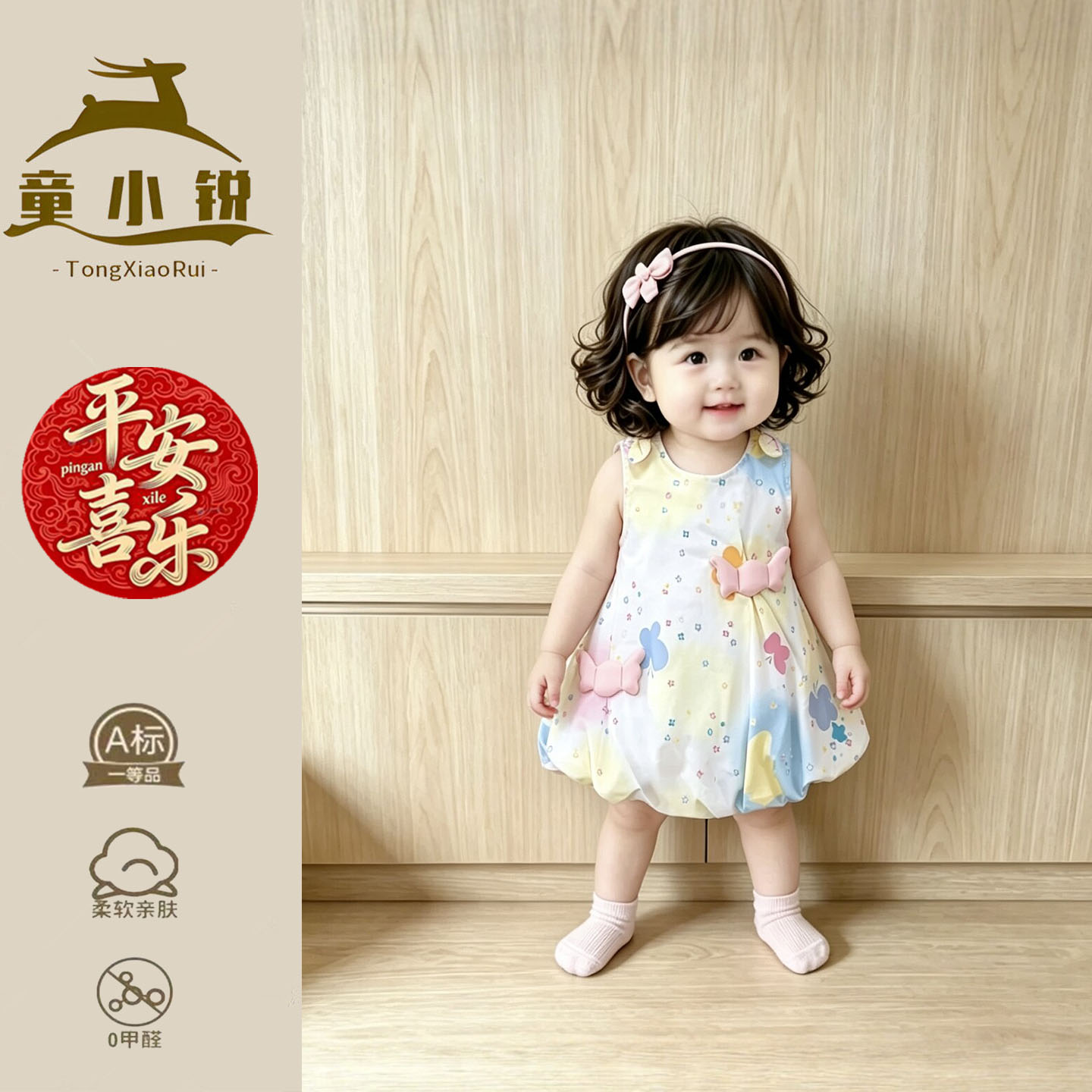 女童连衣裙夏季薄款婴儿衣服一岁女宝宝连体裙洋气公主裙新款夏装