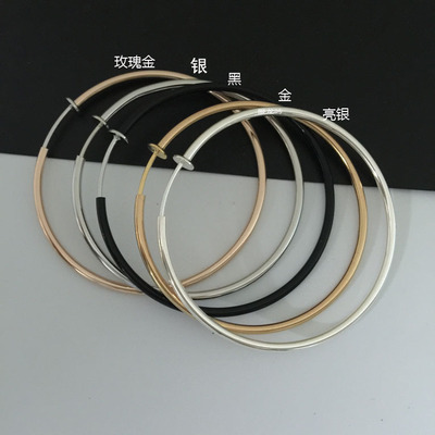 专用时尚夸张大圈圈隐形耳夹