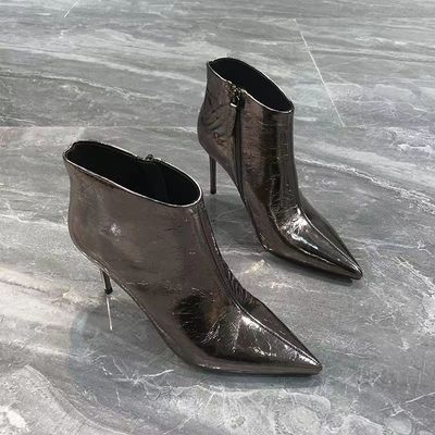 JINMEIREN欧美马丁靴细跟