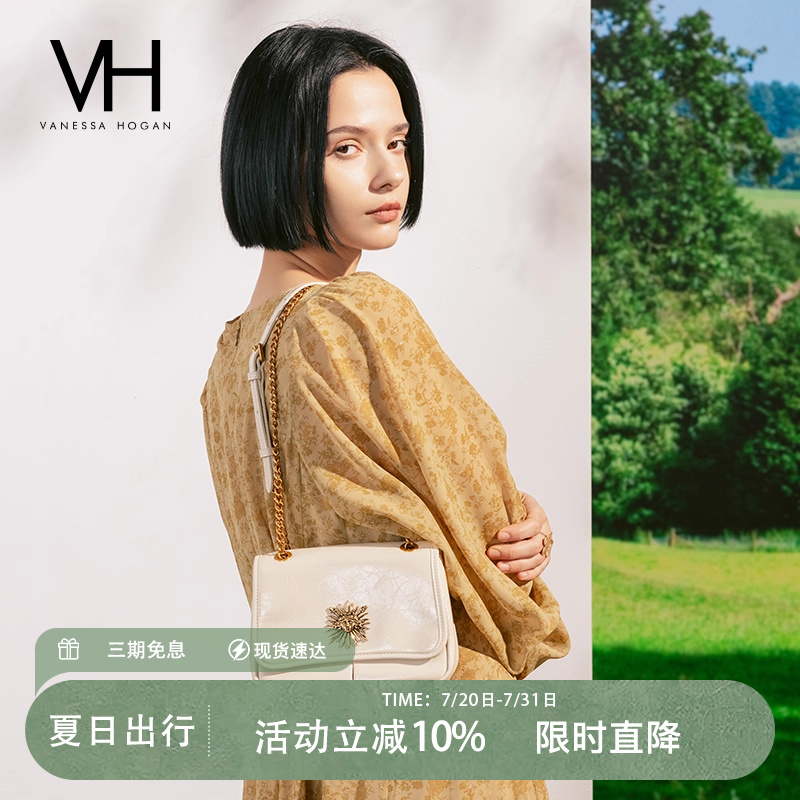 VH女包复古邮差小包轻便单肩包