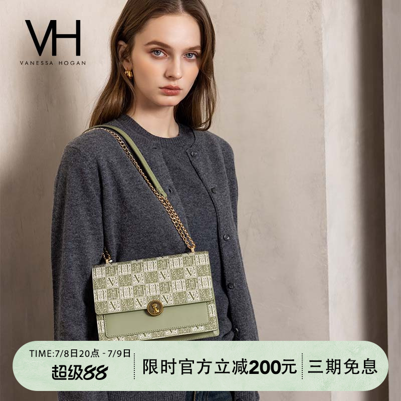 VH艺集方包老花女包单肩包斜挎包