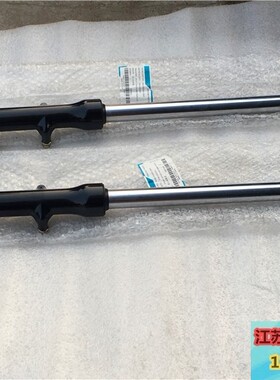 适用 铃木锐爽 EN125-3E/3F EN150-A 黑色 碟刹 前减震 避震 前叉