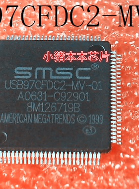 USB97CFDC2-MV-01      USB97CFDC2     QFP     新的