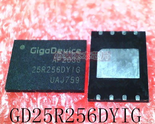GD25R256DYIG   25R256DYIG   25R256DY1G   QFN  新的  一个起拍