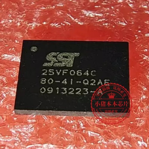 SST25VF064C-80-4I-Q2AE  25VF064C-80-4I-Q2AE 25VF064C QFN