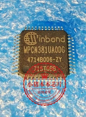WPCN381UA0DG  WPCN381UAODG  QFP封装  新的  一个起拍