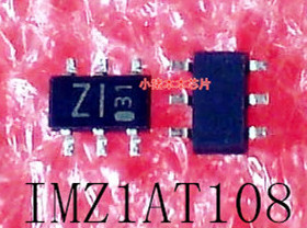 IMZ1AT108     IMZ1A    1MZ1A   丝印:Z1   ZI    SOT23-6  新的