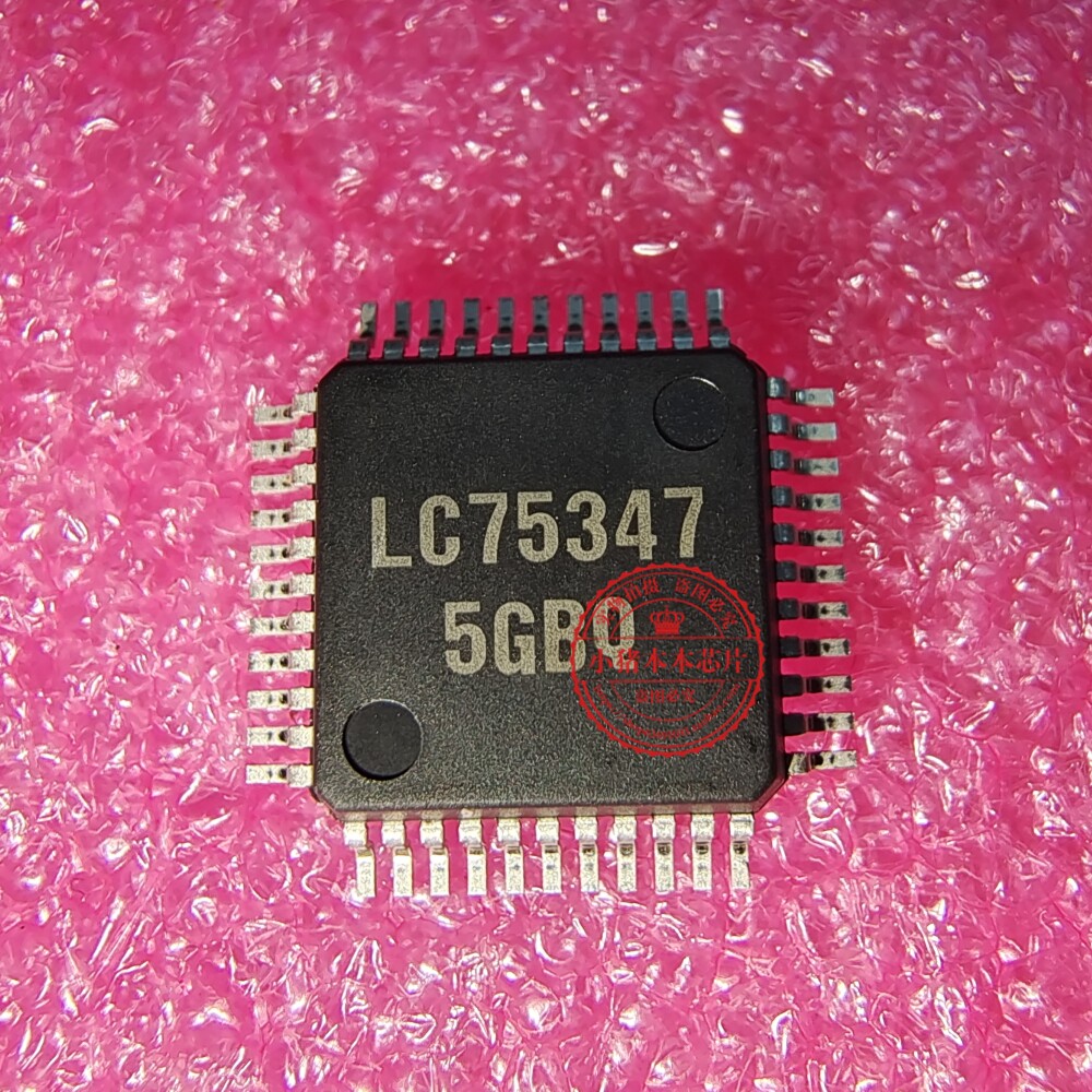 LC75347E-E 丝印LC75347 LC75347E-TLM-E QFP封装 新的一个起拍