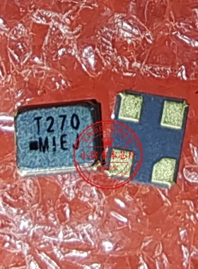 X'TAL 27MHz 15/15ppm 8pF 85°C 60Ω SMD 4P 2016体积 丝印T270