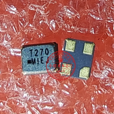X'TAL 27MHz 15/15ppm 8pF 85°C 60Ω SMD 4P 2016体积 丝印T270
